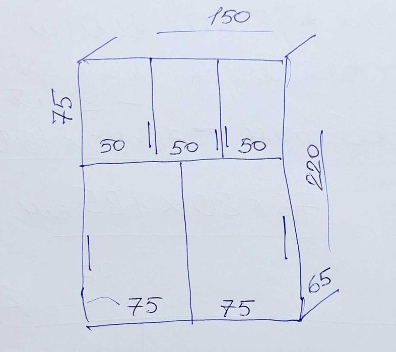 Шкаф плательный купе