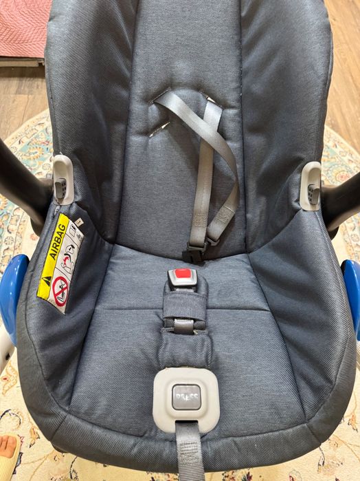 Продам б/у коляску Adamex Monte Carbon 3 в 1