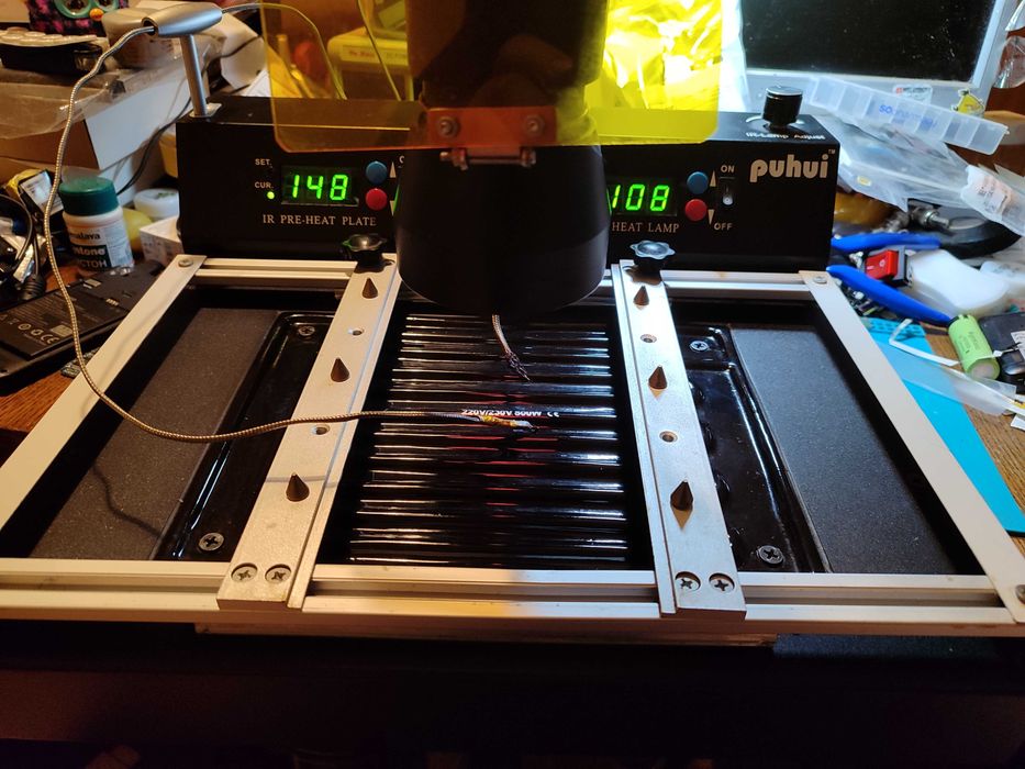 Инфрачервена станция за запояване BGA Reflow Irda T-870A