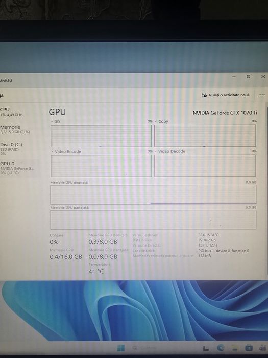 Pc Gaming  gtx 1070 ti
