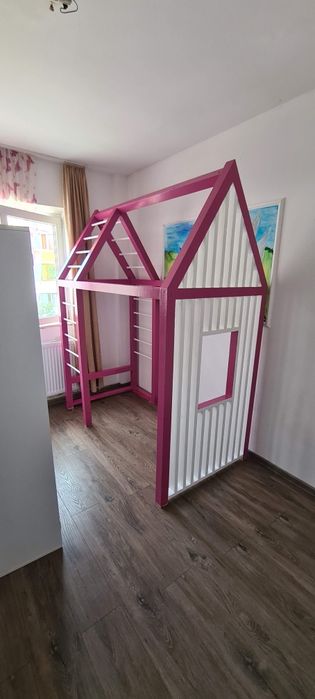 Vand pat copii tip căsuța