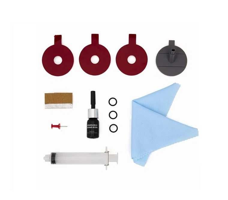 Ремонтен комплект за спукани стъкла , Лепило за стъкло, 6 части