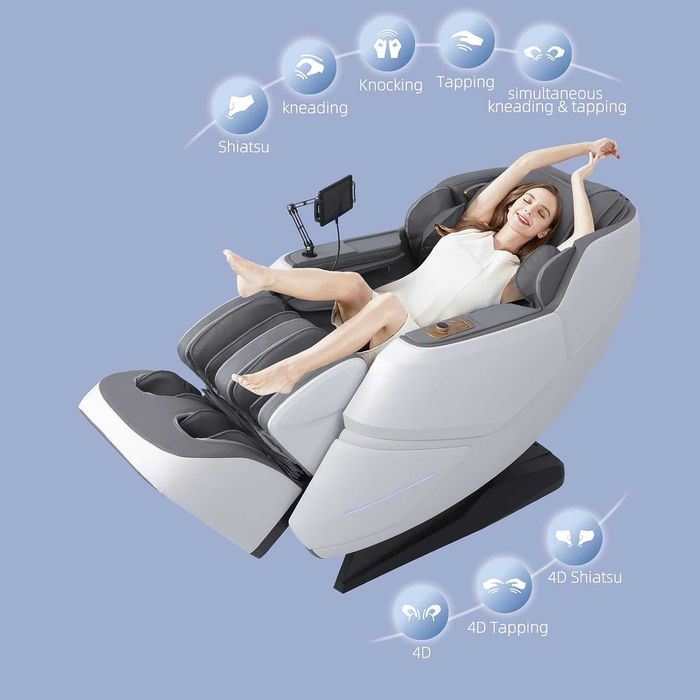 Scaun masaj Premium 4D AI Full Body Cu Incalzire Zero Gravity