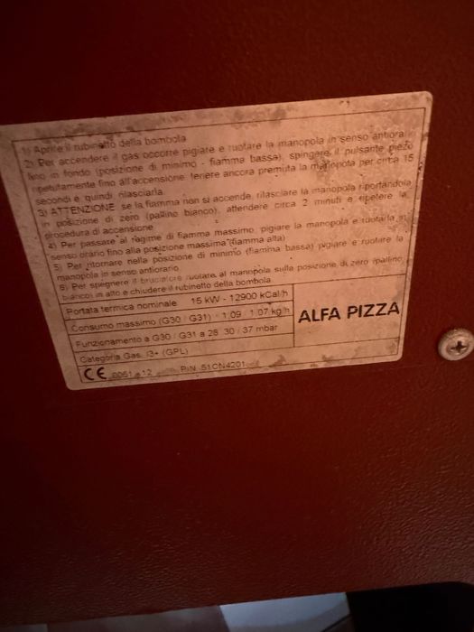 Професионална италианска пещ за пица ALFA PIZZA „Pizza e Brace“