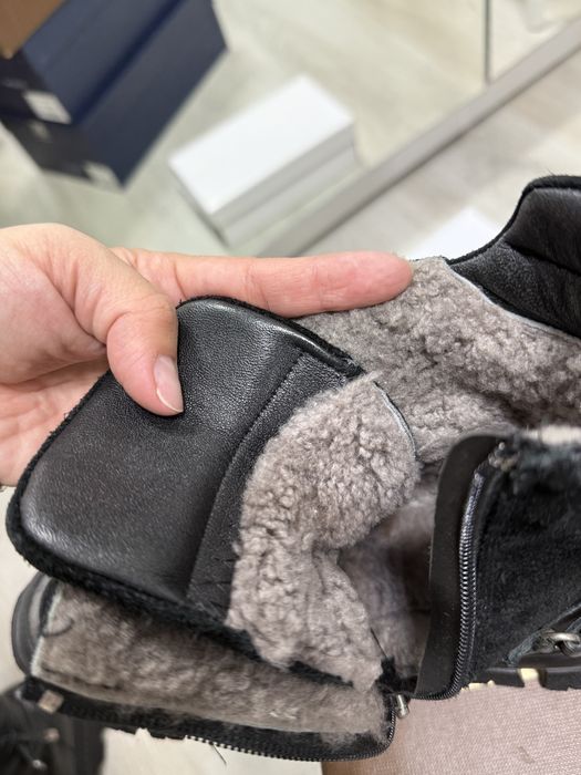 Сапоги для девочки из натуральной кожи