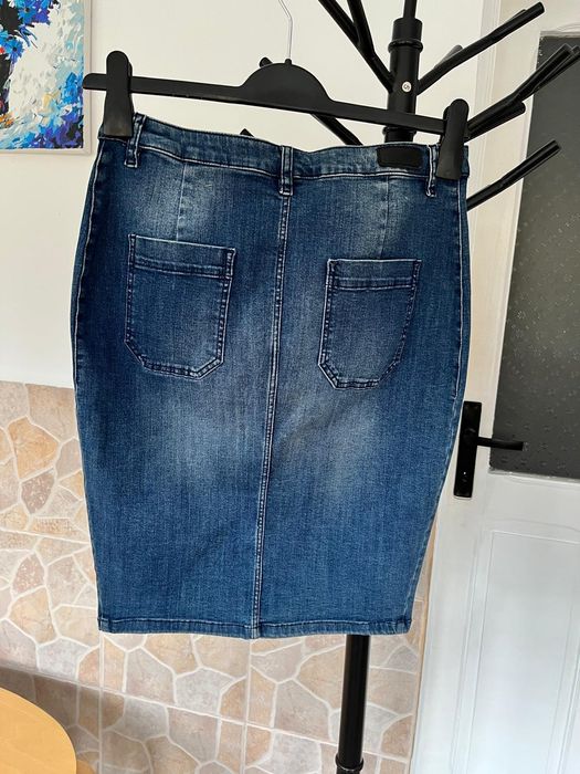 Fustă dama  blugi SET elastica