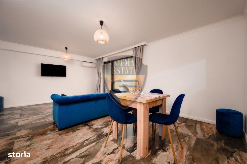 2 camere, Mamaia Nord LIDL mobilat si utilat modern, balcon, et 2, ter