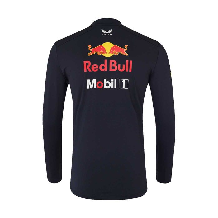 Red Bull Racing F1 Team 1/4 Zip Top - Оригинална мъжка блуза с цип