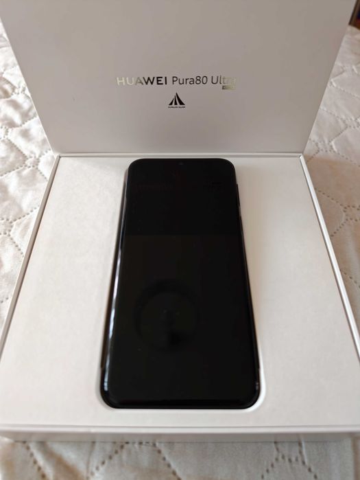 HUAWEI Pura 80 Ultra 512GB Black – Като Нов (Само на 33 Зареждания), с 48 Месеца Гаранция към Yettel!