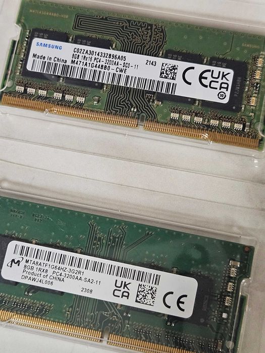 16GB DDR4 3200MHz RAM за лаптоп | 2x8GB | SODIMM