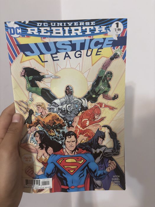 Dc Comics / Комикси на ДС / Batman vs Wildcat / Dc Universe Rebirth Justice League