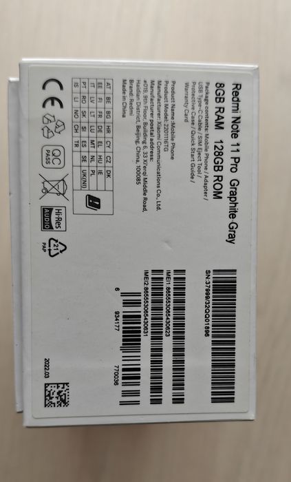 Xiaomi Redmi Note 11 Pro