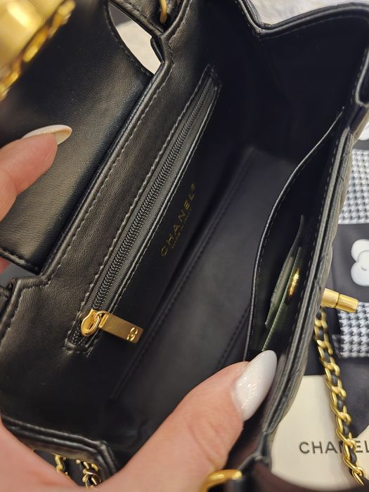 Налична чанта Chanel Kelly 23K Black