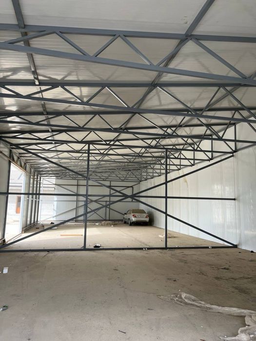 Монтаж под ключ. Монтаж сендвича панеля. Montaj sendvich panel.