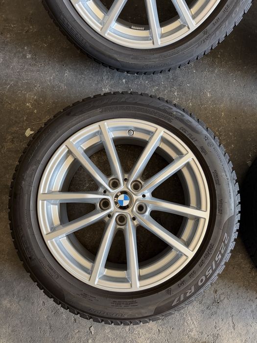 Roti Bmw Style 778 ,Seria 3 G20,G21 ,Seria 4 G22 ,G23 ,Seria 5 G30, 31 , Seria 2 G42 , X1 + anvel iarna 225/50/17 , Pirelli ,7 mm , DOT 2025 !