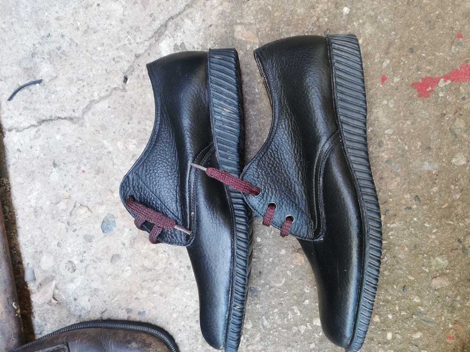 Стари военни кожени ботуши 41 номер