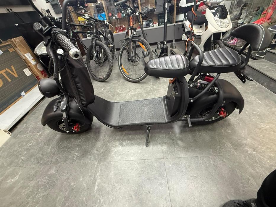 Scuter electric chopper 1500W Inregistrabil 12Ah Lithium 25km/h -A-