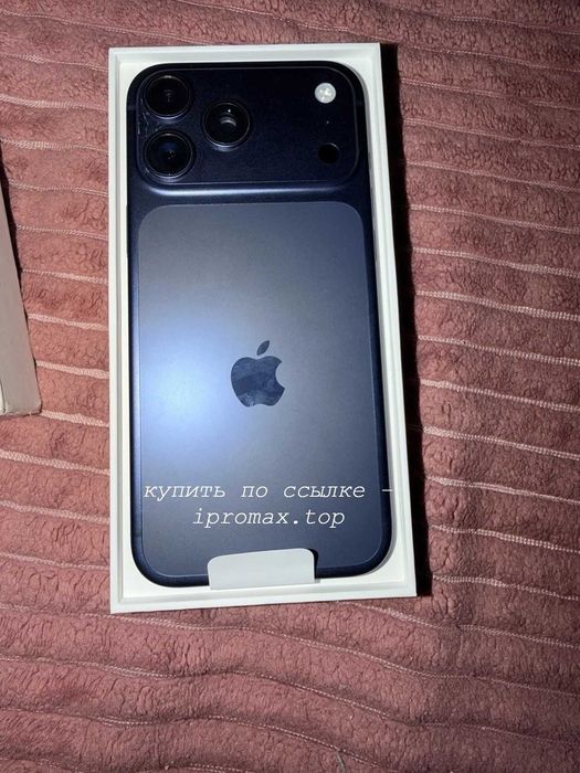 Iphone 17 pro max чёрный