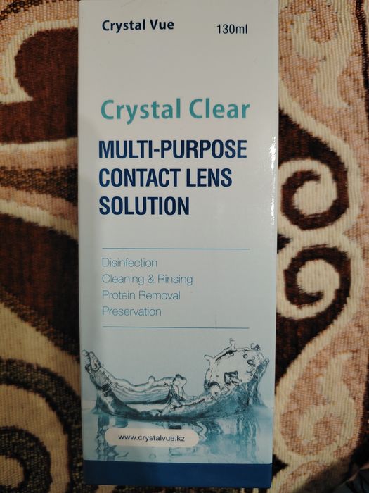 Жидкость для контактных линз Crystal Clear Clear