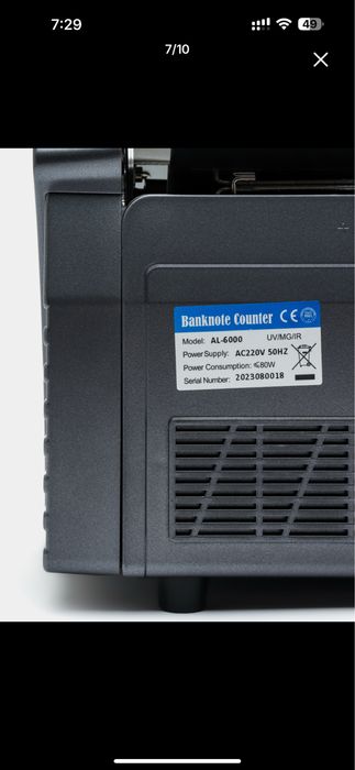 bill counter  Dolor detektor AL-6000 pul sanash mashinasi