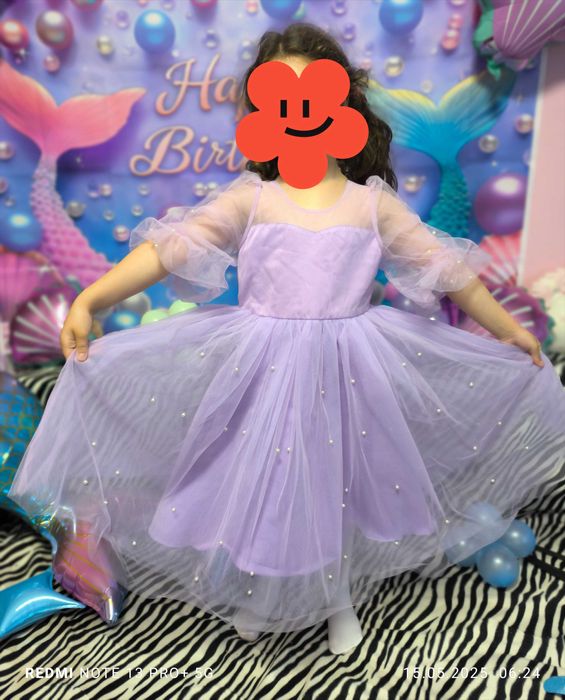 Детска кукленска рокля