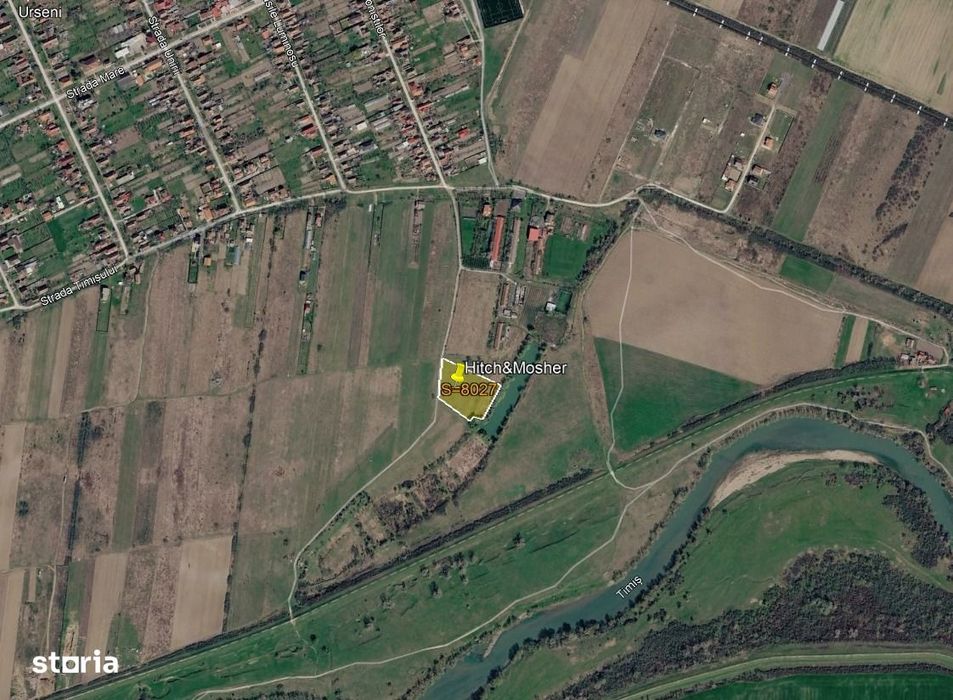 Teren de vânzare în Urseni – 8.027 mp – 10 €/mp Comision 0%