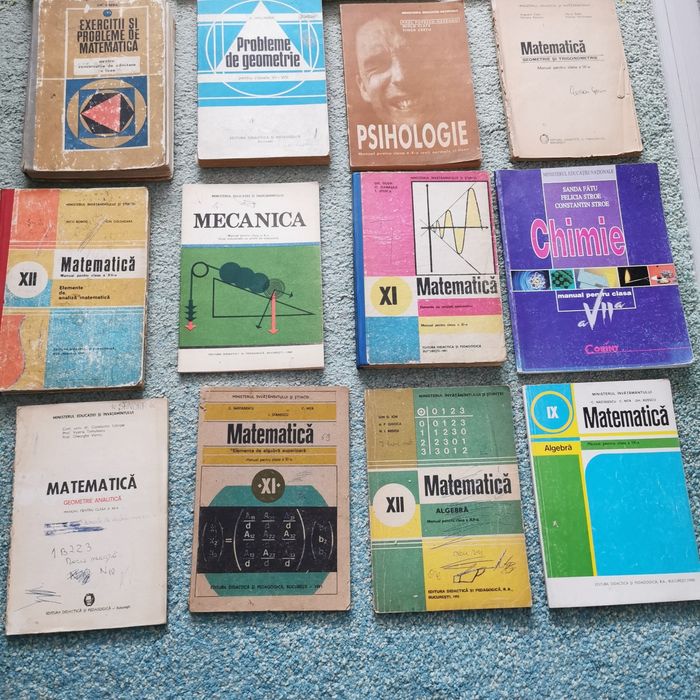 Manuale școlare clasele 5-12