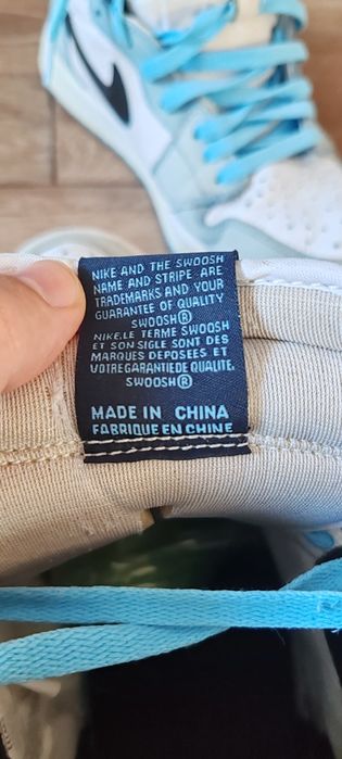 Nike Air Jordan 1 Retro High OG University Blue.