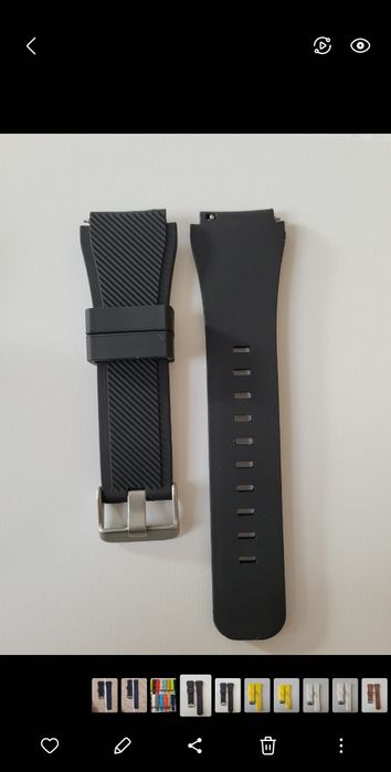 Curea silicon pt galaxy watch 46 mm, samsung Gear S3 (22 mm)