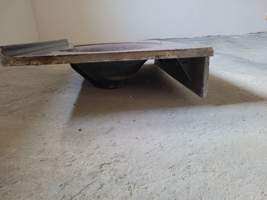 Chiuveta integrată în blat