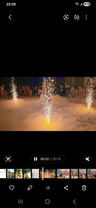 FUM GREU- Pachet Efecte Speciale Nunta / Evenimente