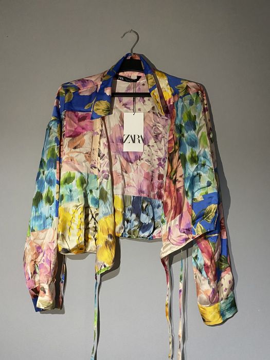 Bluza zara multicoloră