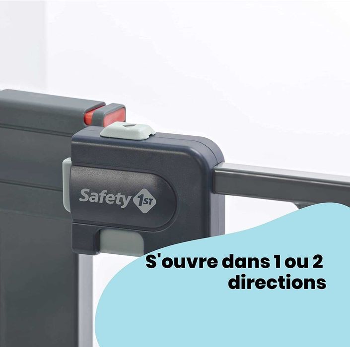 Portita de siguranță pentru copii Safety 1st Easy Close, 73-80 cm,gri