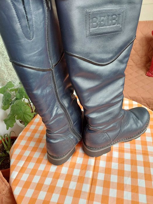 Дамски ботуши естествена кожа