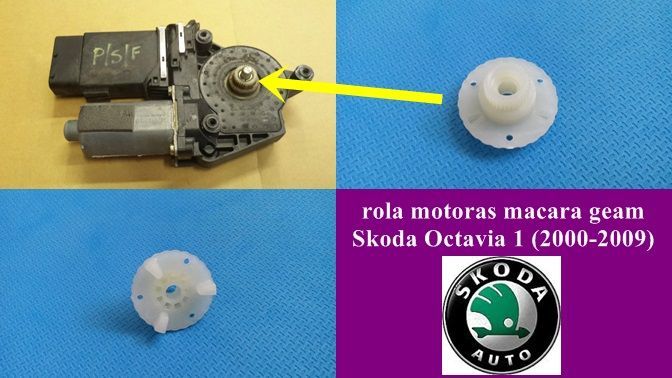 Kit reparatie macara geam electric sau manual Skoda Octavia 1 tour