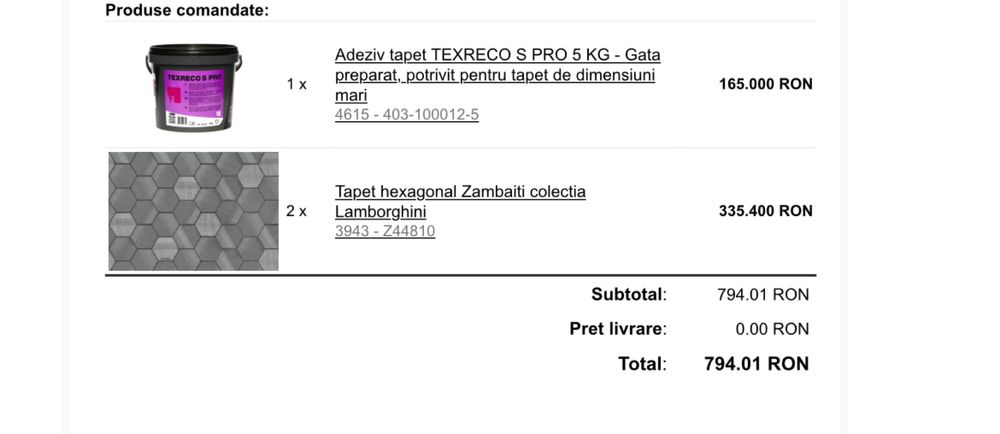 Tapet lamborghini colectia zambaiti