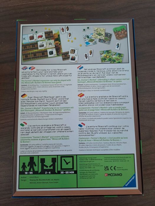 Minecraft Farmers market настолна игра