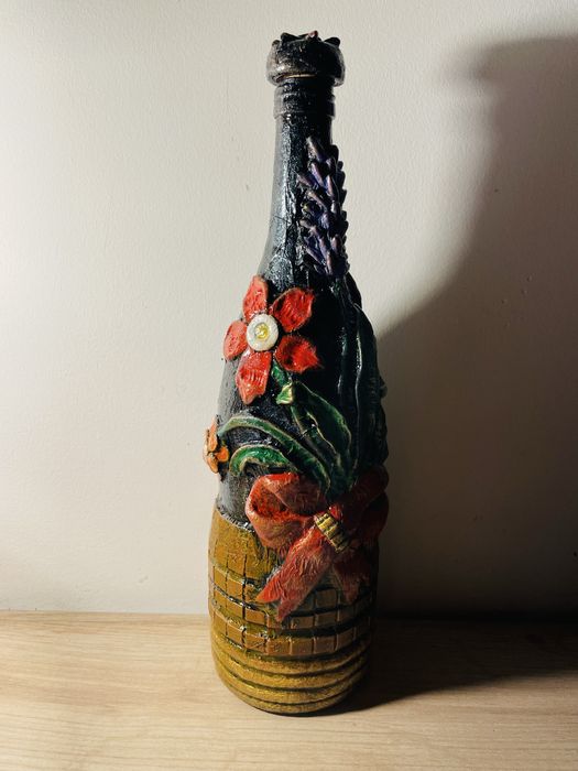 Sticle decorative handmade