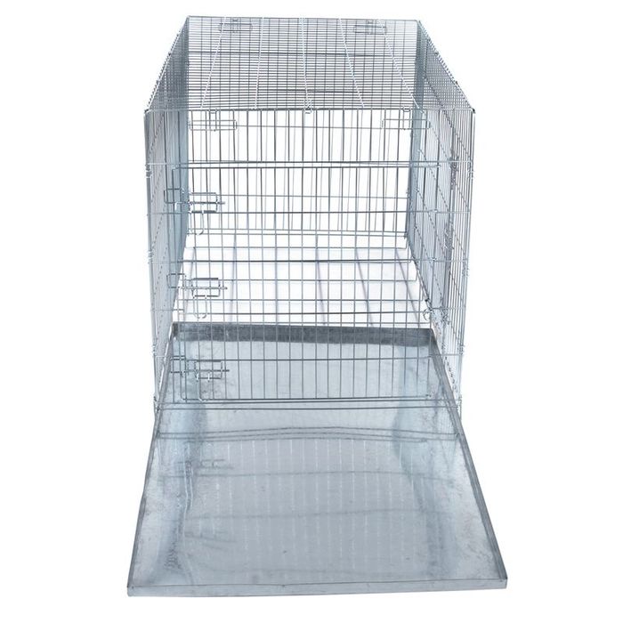 ПРОМО!!! Метална клетка за кучета с ДВА входа.