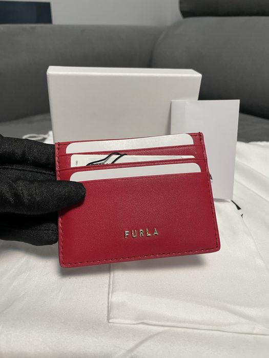 Червен нов кардхолдър Furla