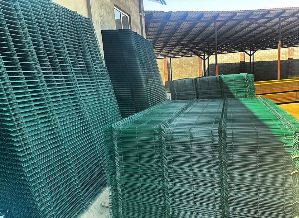 Заборы 3d из сварной сетки