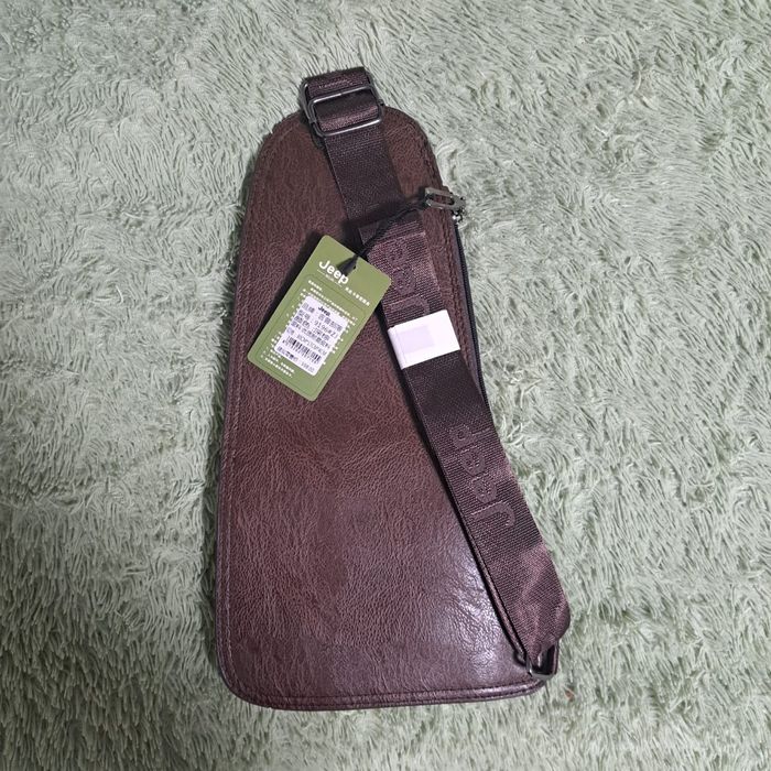 Кожаная барсетка JEEP