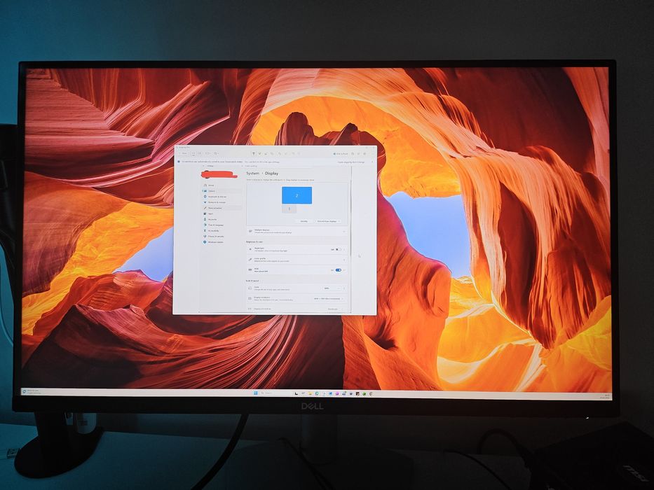 Monitor 27" 4K Dell S2722QC (60Hz, USBC)