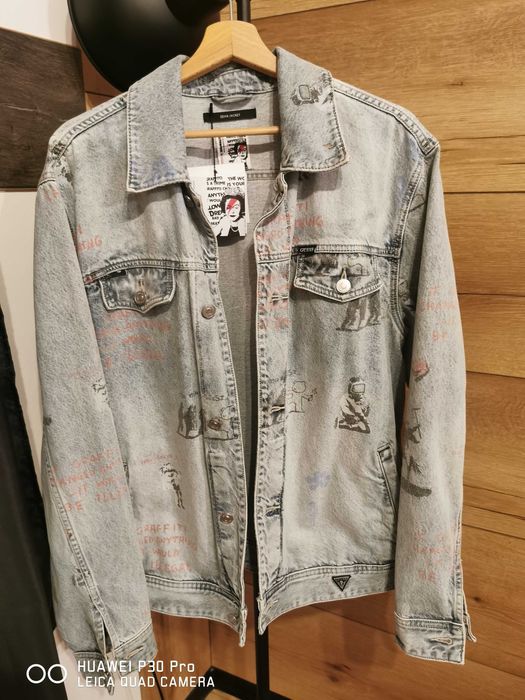 Мъжко Дънково яке Guess ново