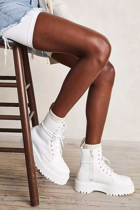 Dr. Martens Vegan Jadon II Mono Kemble Platform Boots ОРИГИНАЛ 40/25,5