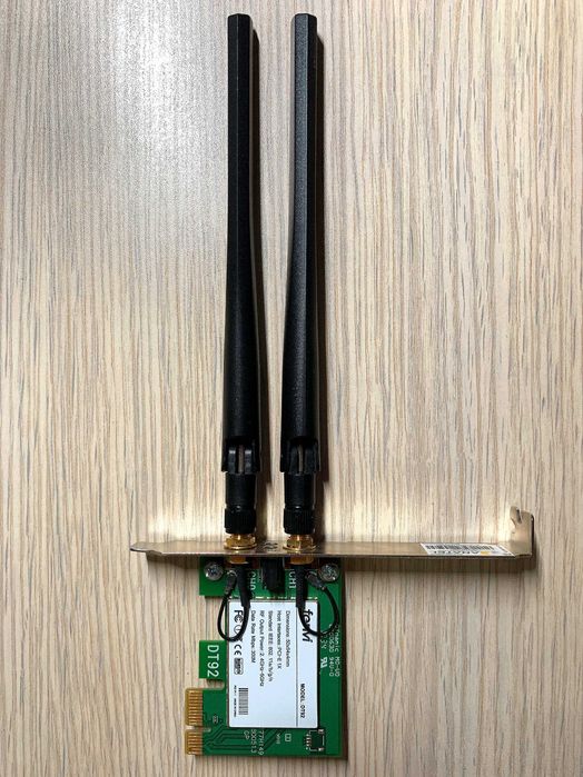 Высокоскоростная Dual Band 2.4/5 GHz Wi-Fi PCIe карта Fenvi AR5BDT92
