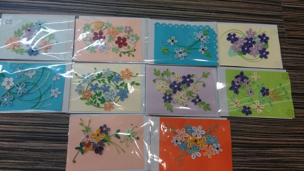 Квилинг картички