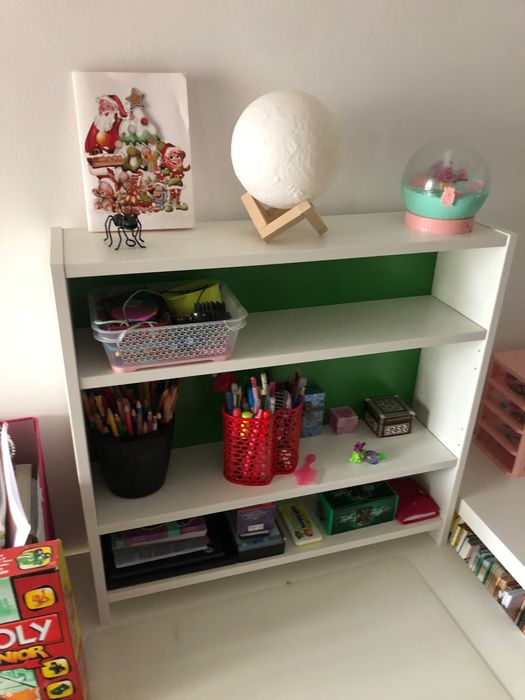 Birou copii Ikea - model Pahl +etajera