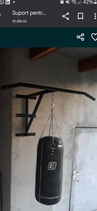 Suport perete sax box cu bara de tractiune