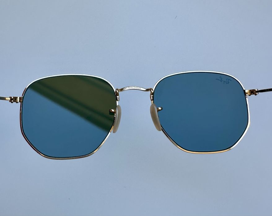 Ray Ban RB3548-N Hexagonal Gold / Green G-15 – Оригинални